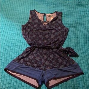 NWT Navy Dark Blue Market & Spruce Romper